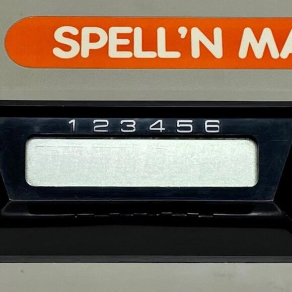 Spell N Math Radio Shack Learning System Rare 1980's Korea Vintage Tested Works! - Picture 9 of 15